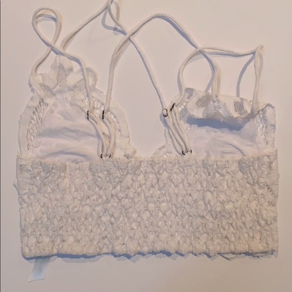 Free People Adella Bralette in White - Picture 8 of 9